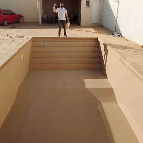 Rehabilitación de piscinas con lamina armada, trabajo terminado